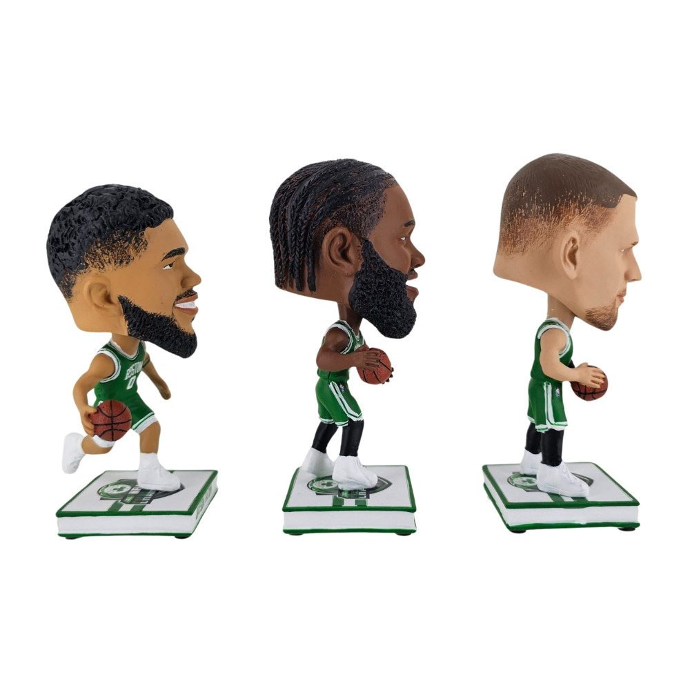 Boston Celtics 2024 NBA Finals Champions Mini Bobbleheads 3-pack