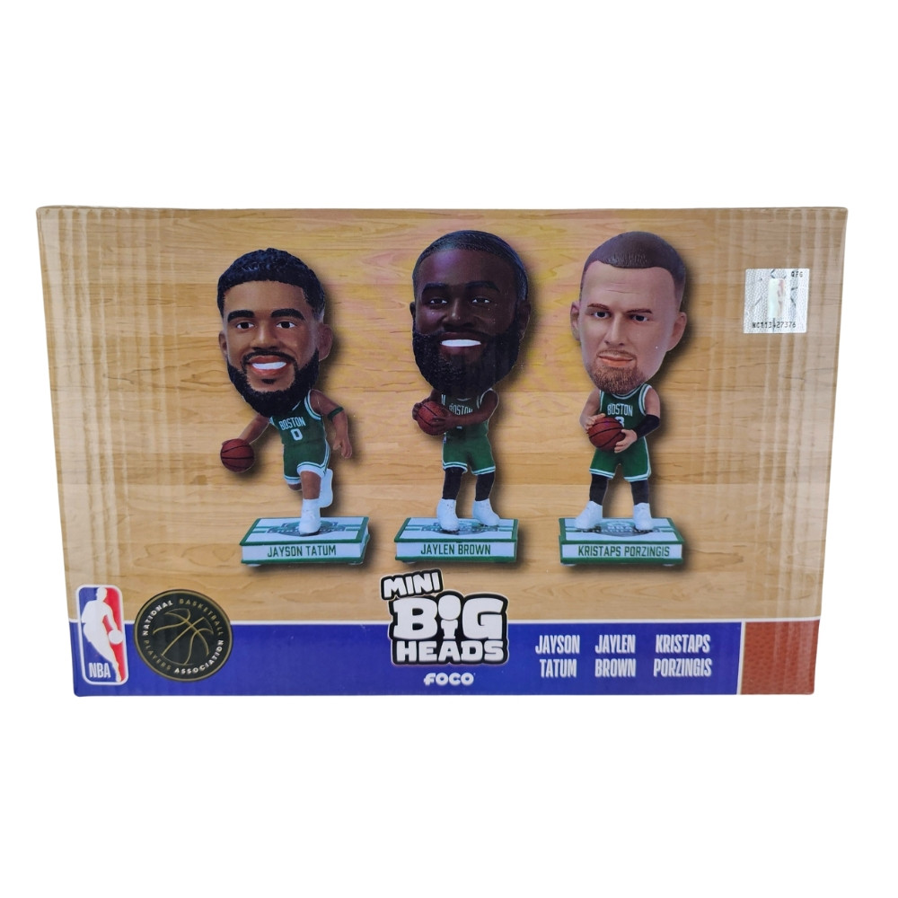 Boston Celtics 2024 NBA Finals Champions Mini Bobbleheads 3-pack