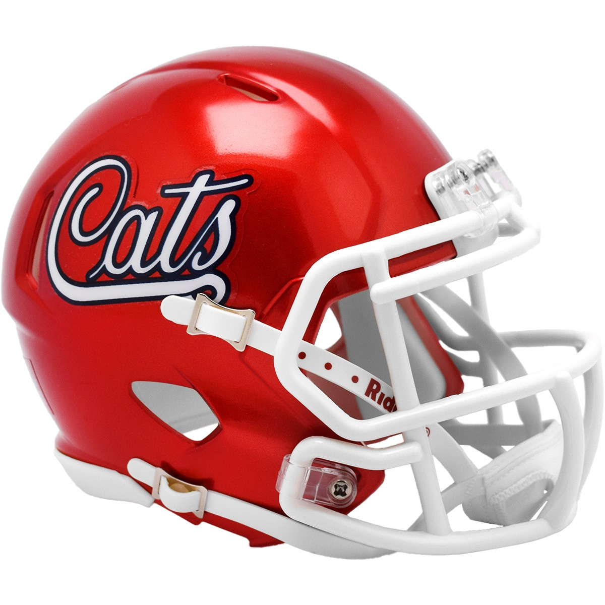 Arizona Wildcats Cats Script Red NCAA Riddell Speed Mini Football