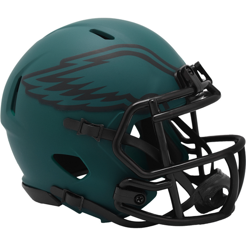 Philadelphia Eagles Alternate RAVE Revolution Speed Mini Football Helmet - New in Riddell Box