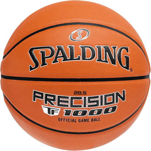 Spalding Precision TF-1000 Intermediate Size 6, 28.5" AAU Indoor Game Basketball