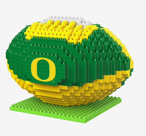 Oregon Ducks Football BRXLZ Lego Style Building Block Set
