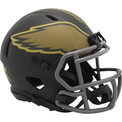 Philadelphia Eagles NFL Salute to Service Version 4 Riddell Mini Speed Football Helmet