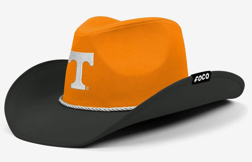 Tennessee Volunteers NCAA Two Tone Cowboy Hat Size 7 3/8