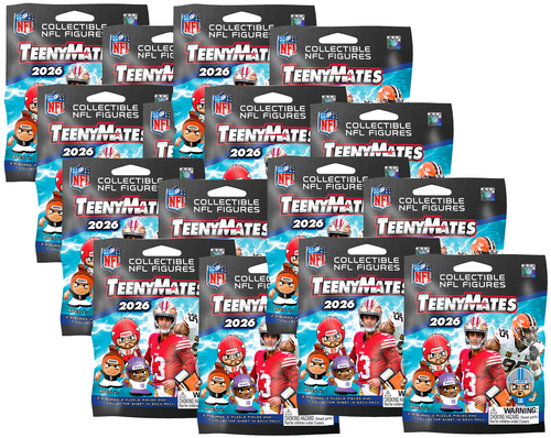 NFL TeenyMates 2026 Series 14 Figurines Blind Packs (12 Packs)