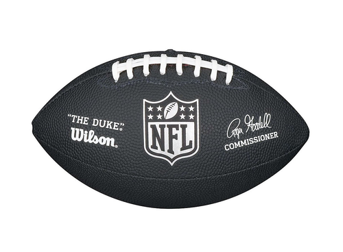 NFL BLACK Replica Mini Game Football by Wilson (Boxed)