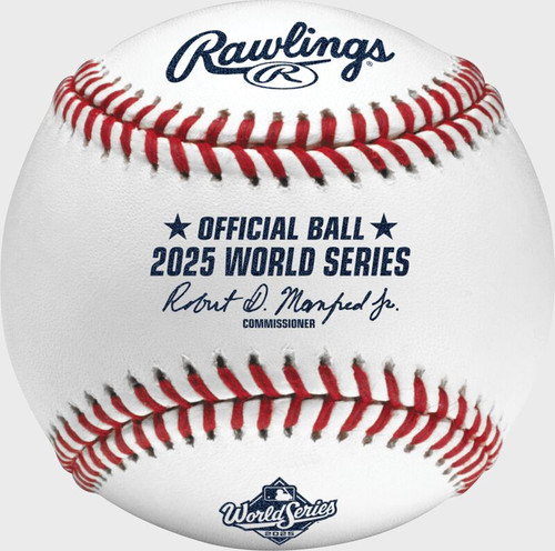 2025 World Series MLB Rawlings Official Baseball