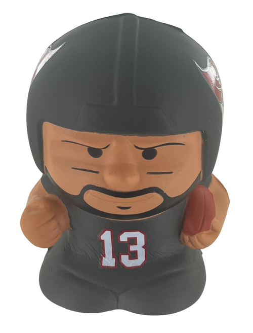 Mike Evans Tampa Bay Buccaneers #13 Series 5 Color Rush Jersey - Jumbo SqueezyMate NFL Figurine Mike Evans Tampa Bay Buccaneers #13 Series 5 Color Rush Jersey - Jumbo SqueezyMate NFL Figurine