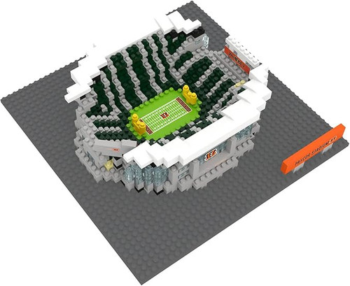 Cincinnati Bengals Paycor Stadium Mini BRXLZ Lego Style Building Block Set