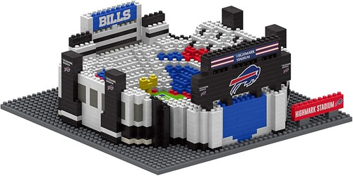 Buffalo Bills Highmark Stadium Mini BRXLZ Lego Style Building Block Set