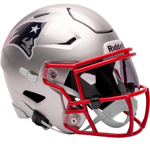 New England Patriots NFL Riddell Mid Size SpeedFlex Football Helmet