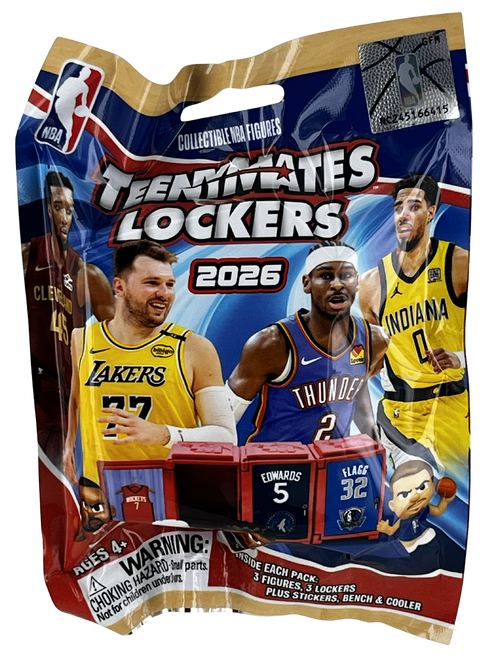 NBA TeenyMates Locker Room Set 2026 Series 11