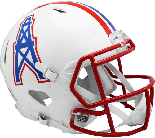 Houston Oilers 1981-1998 Throwback SPEED Riddell Full Size Authentic Football Helmet