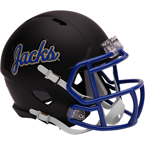 South Dakota State Jackrabbits Jacks Black NCAA Revolution SPEED Mini Football Helmet