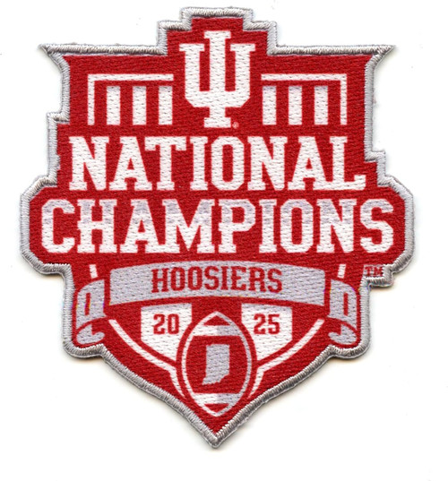 Indiana Hoosiers National Champions 2025 Collectors Patch