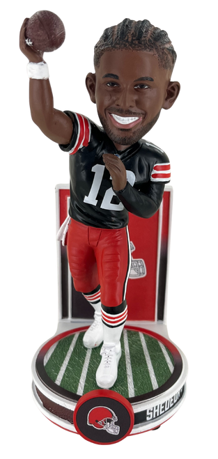 Shedeur Sanders Cleveland Browns Banner Series 8.5" Bobblehead Bobble Head Doll