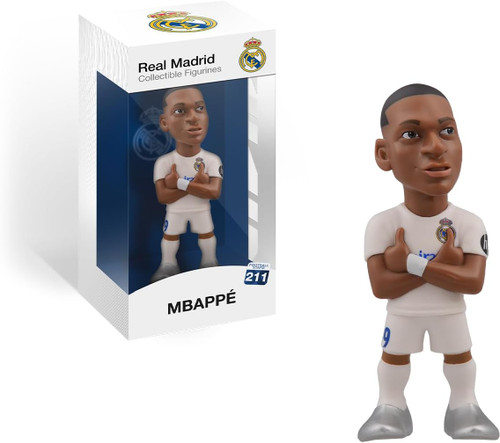 Kylian Mbappé Real Madrid 12 cm Soccer Fútbol Minix Figurine Action Figure