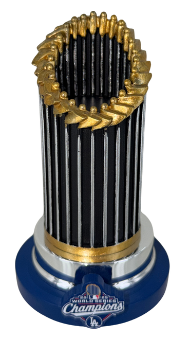 Los Angeles Dodgers 2025 World Series Champions Trophy Paperweight