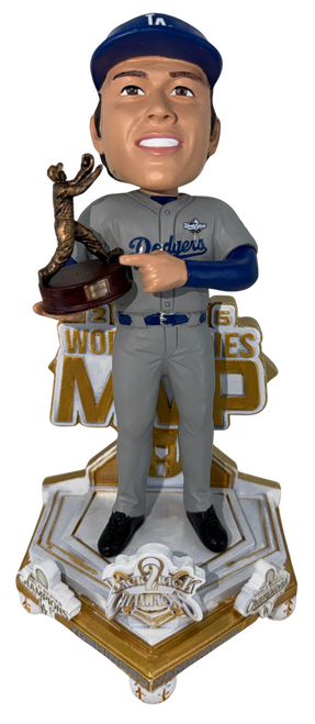 Yoshinobu Yamamoto Los Angeles Dodgers 2025 Back To Back World Series Champions Celebration MVP Bobblehead Bobble Head Doll