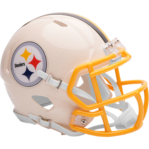 Pittsburgh Steelers 2026 Alternate Retro NFL Riddell Mini Speed Football Helmet
