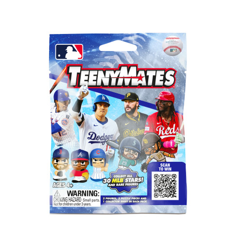 Teenymates Party Animal 2026 MLB Series 13 Baseball Mini Figurines Mystery Blind Bag Pack