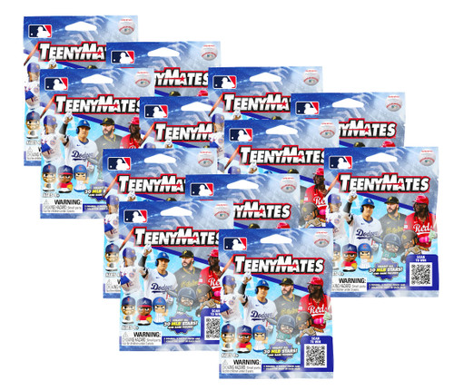 Teenymates 2026 MLB Series 13 Baseball Mini Figurines Mystery Blind Bags - 12 Packs