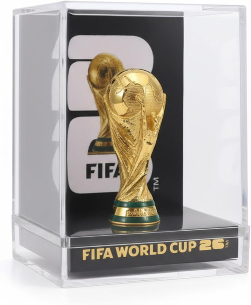 2026 Officially Licensed FIFA World Cup™ Replica 2 inch Trophy Inside a Premium 3 Inch Acrylic Case