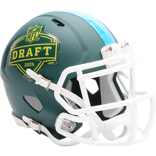 Official 2026 NFL Draft Riddell Revolution Speed Mini Football Helmet - Pittsburgh