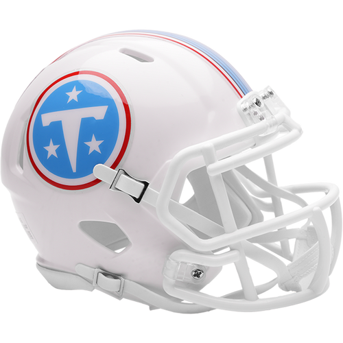 Tennessee Titans New 2026 White Riddell Revolution SPEED Mini Football Helmet