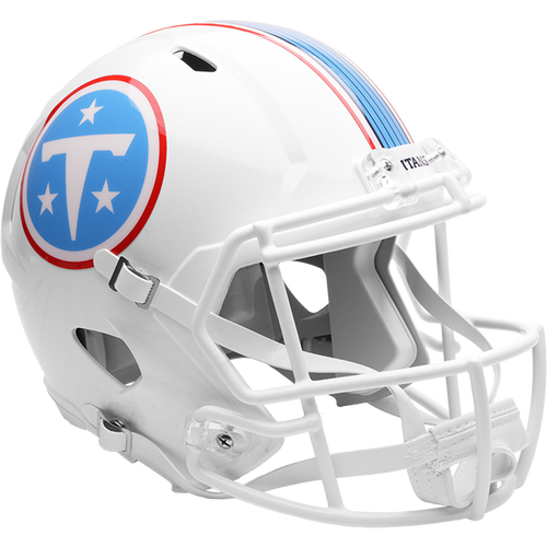 Tennessee Titans New 2026 White SPEED Riddell Full Size Replica Football Helmet