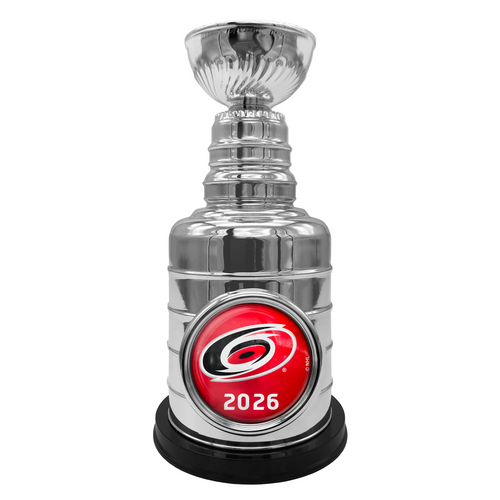 Carolina Hurricanes 2026 NHL Mini 3" Stanley Cup Champions Replica Trophy