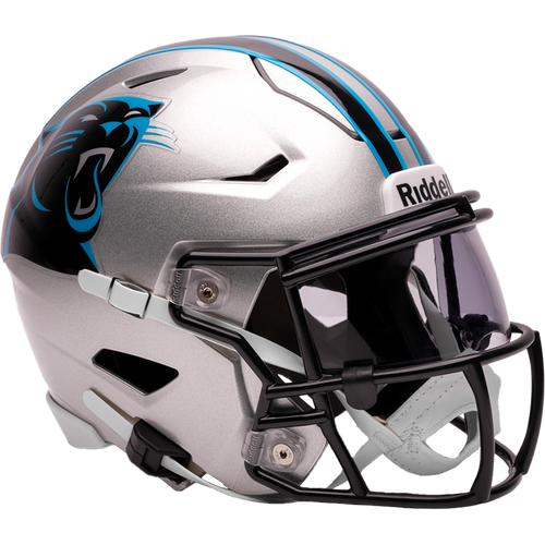Carolina Panthers NFL Riddell Mid Size SpeedFlex Football Helmet