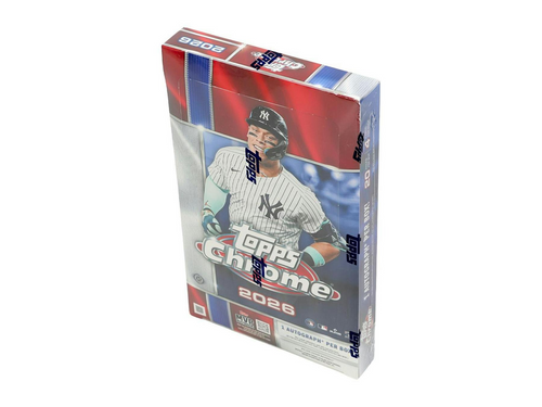 2026 Topps Chrome Baseball Hobby Box - Brand New Factory Sealed Image