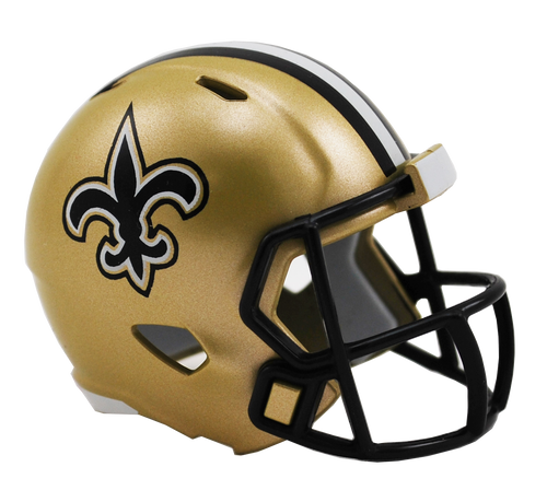 New Orleans Saints NFL Revolution Mini Pocket Pro Size Football Helmet