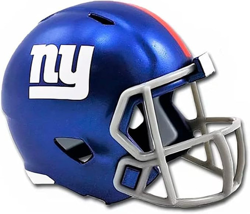 New York Giants NFL Revolution Mini Pocket Pro Size Football Helmet