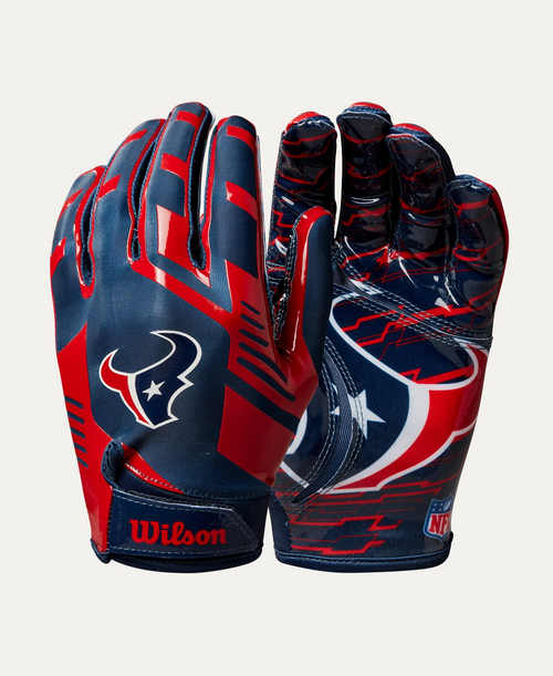 Houston Texans NFL Stretch Fit Receiver Football Gloves