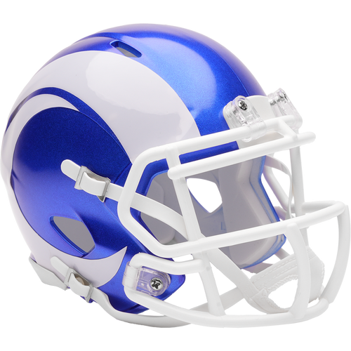 Los Angeles Rams 2026 Alternate On-Field Revolution Speed Mini Football Helmet