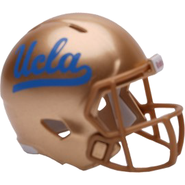 UCLA Bruins NCAA Revolution Mini Pocket Pro Size Football Helmet
