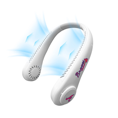 Atlanta Braves MLB Portable Bladeless Airflow Neck Fan