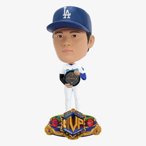 Shohei Ohtani Los Angeles Dodgers 2025 National League MVP Bighead 9.5" Bobblehead Bobble Head Doll