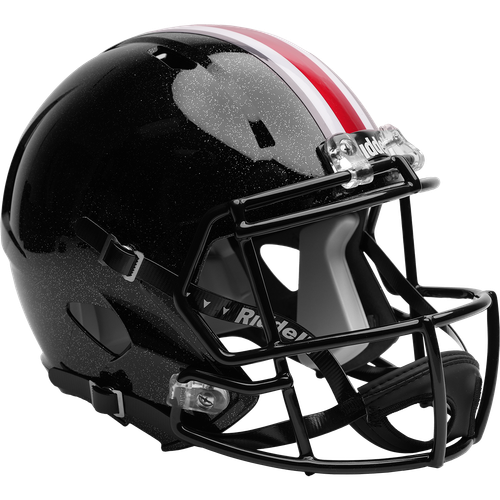Ohio State Buckeyes Tunnel Vision Black Revolution SPEED Mini Football Helmet