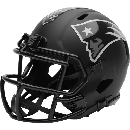 New England Patriots NFL Salute to Service Version 5 Black Riddell Mini Speed Football Helmet