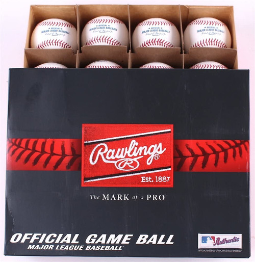 Dozen Rawlings Official MLB Pro Baseballs ROMLBPRO