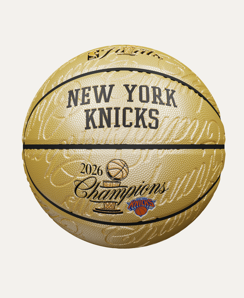 New York Knicks 2026 NBA Finals Champions Gold Championship Full Size Basketball