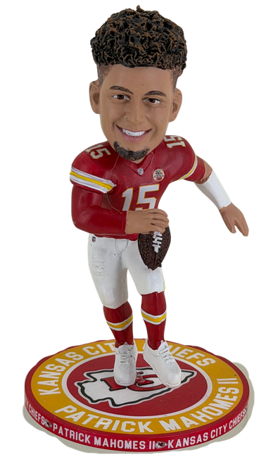 Patrick Mahomes Kansas City Chiefs Mini Bighead 5" Bobblehead Bobble Head Doll