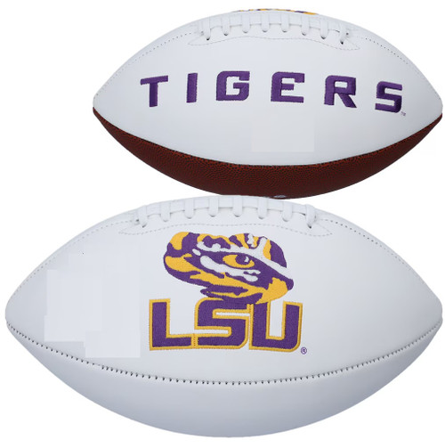 Signature Series NCAA LSU Tigers Autograph Full Size Football