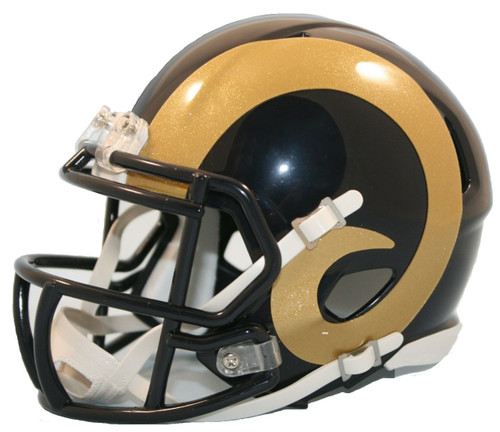 St. Louis / Los Angeles Rams 2000-2016 Throwback SPEED Mini Helmet