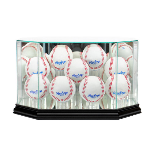 Deluxe Real Glass 9 Baseball Display Case