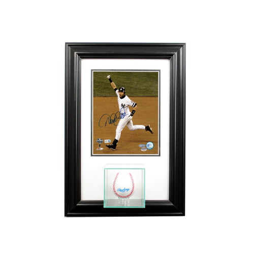 Deluxe Real Glass Wall Mounted Single Baseball 8 x 10 Display Case