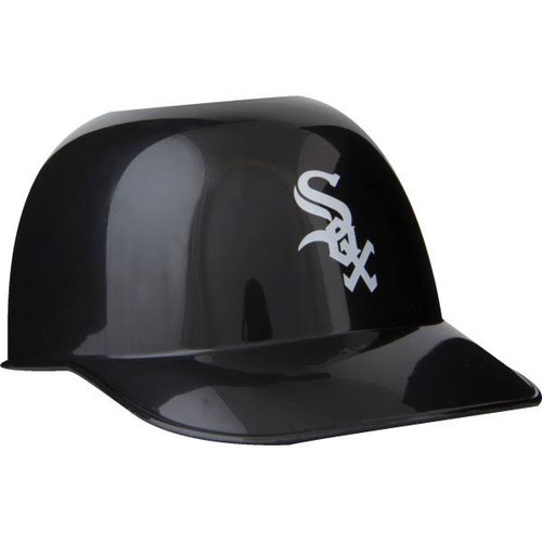 Chicago White Sox MLB 8oz Snack Size / Ice Cream Mini Baseball Helmets - Quantity 6